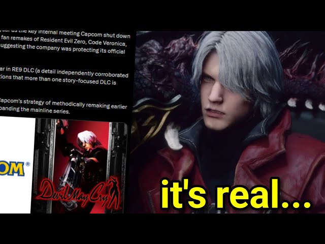 Devil May Cry 1 Remake Got Leaked...