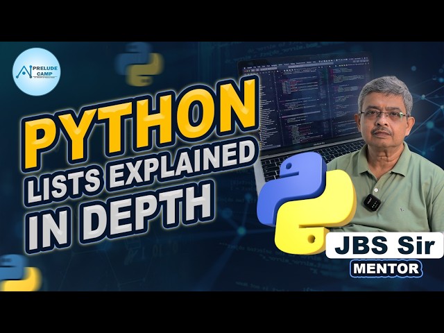 Python Lists Explained in Depth | Python to the Point🎯 @PreludeCamp