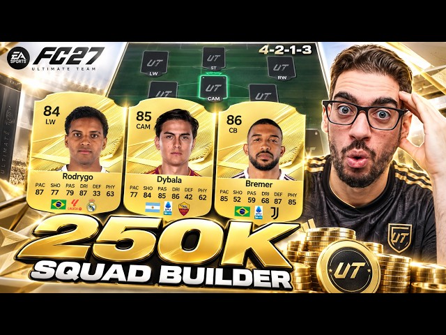 This 250K Squad is INSANE in FC 27! 🤯