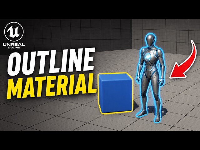 How to Make an Outline Material in Unreal Engine 5 | UE5 Tutorial
