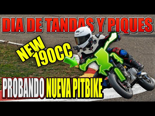 MI NUEVA PITBIKE DE 190CC PARA ESTE 2022 !!!  PROBANDO LA NUEVA MAXXON GP 190 R