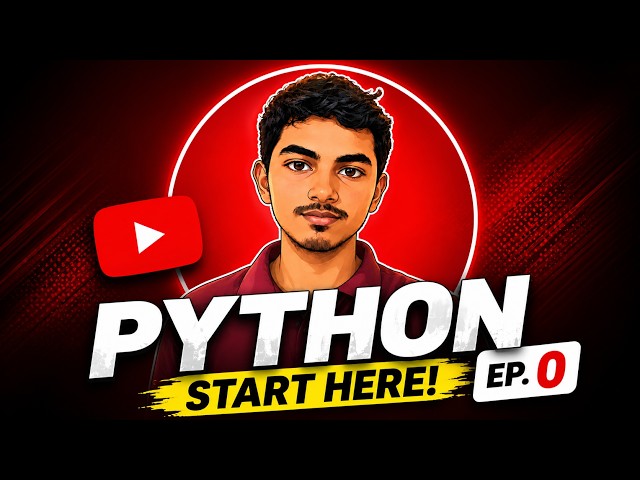 Python Tutorial for Beginners | Episode 0 🚀