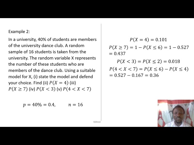 Probability distribution Ex2a