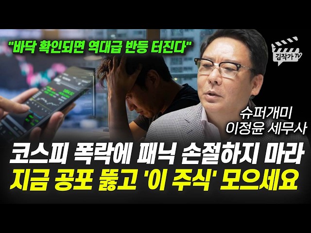 삼성전자, SK하이닉스 물타기 금지, 물린 주식 말고 '이 종목'  갈아타라 (슈퍼개미 이정윤 세무사)