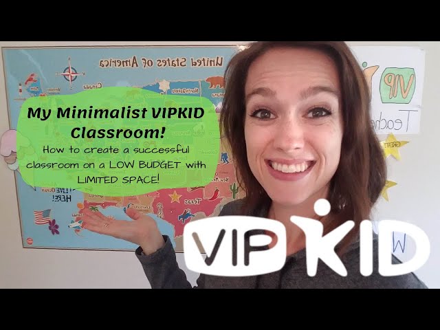 VIPKID Minimalist Classroom Setup - Teach from Any Room! - Low Budget and Easy Props and Rewards