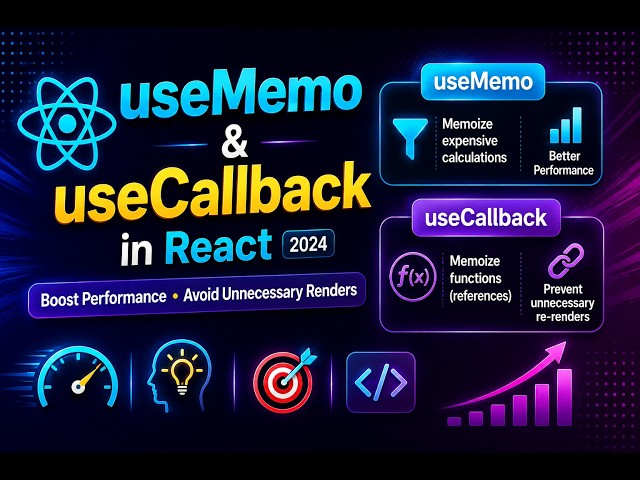 useMemo & useCallback in React – Complete Guide with Real-World Examples