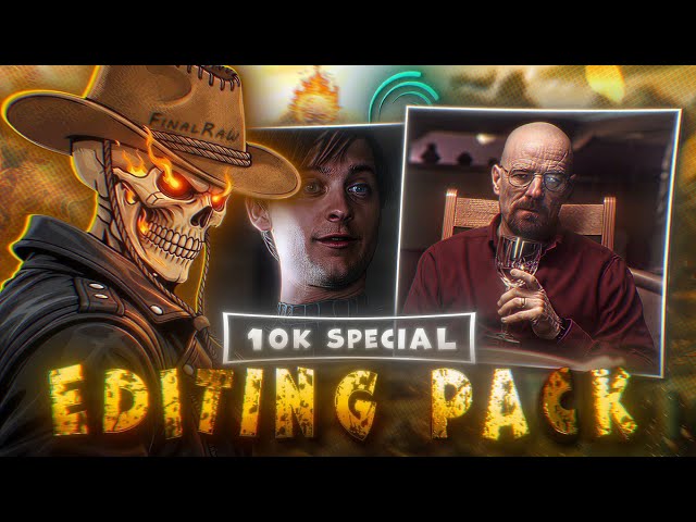 10K SPECIAL 💀🔥 Editing Pack Alight Motion (+Preset)