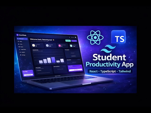 Modern Student Dashboard App | React + TypeScript + Tailwind CSS Project #webdevelopment #coding