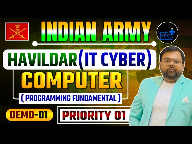 Indian Army Havildar Computer  IT Cyber & Information Operation Best strategy