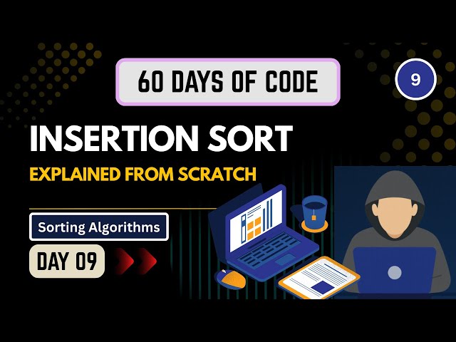 Day 09 | Insertion Sort Explained | Sorting Algorithms