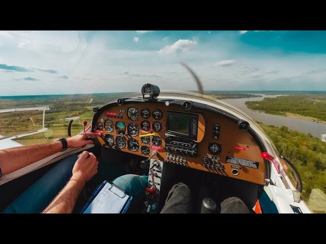 FLY DAY | AERO AT3 Aircraft SP-ICY | Konstancin | 2.7K cinematic | GoPro Hero 7 Black