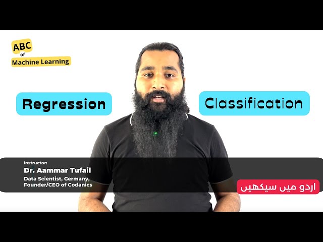 Regression vs  Classification on White board