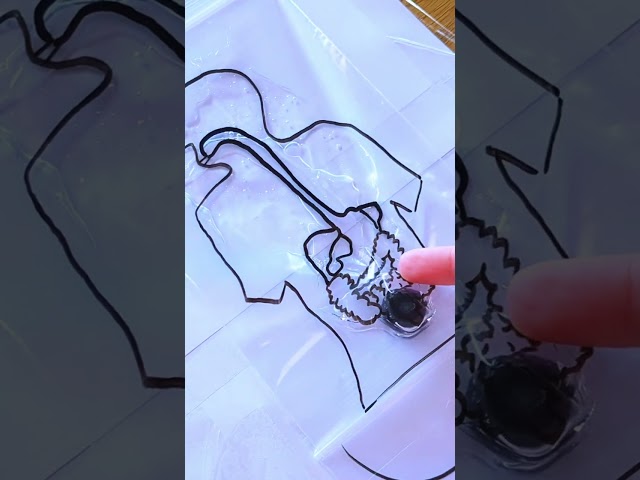 How our digestive system works 🫐 DIY model