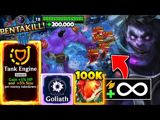 1 in a Billion Odds God Roll Dr. Mundo: Tank Engine Goliath (1 MILLION DAMAGE)