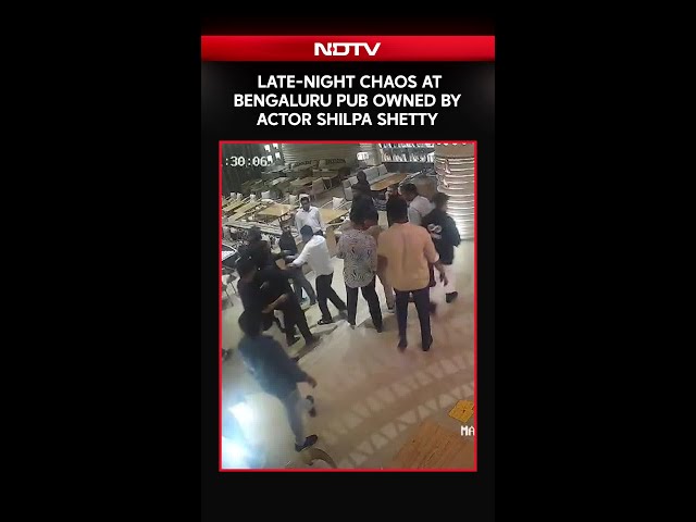 Bengaluru News | Chaos At Bengaluru Pub Owned By Shilpa Shetty. Video Goes Viral