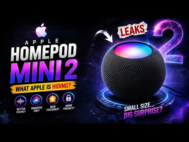 Apple HomePod Mini 2 LEAKS – Small Speaker, BIG Surprise!