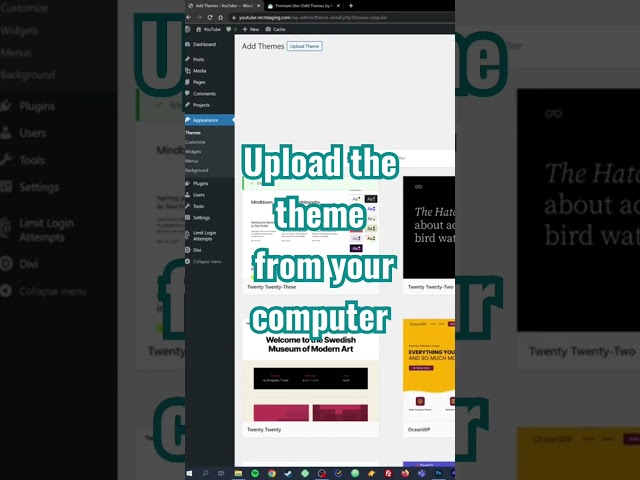 Install a child theme correctly the first time #wordpress #coding #tutorial #webdesign