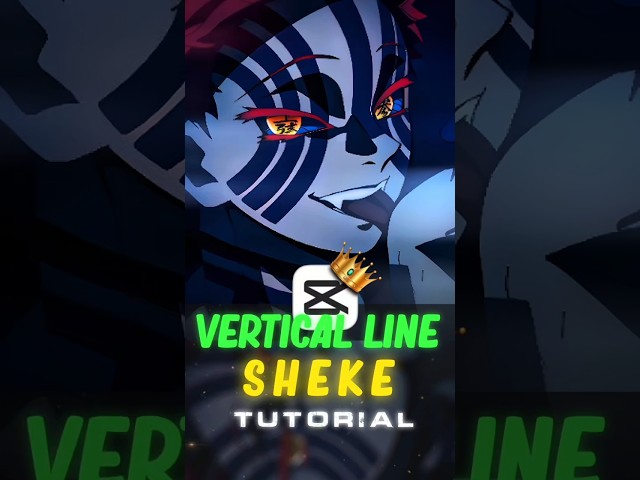Vertical Line Sheke Tutorial in Capcut 🤯✨#shorts #tutorial