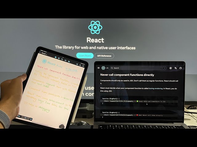 #94 React rule #6: Never call component functions directly