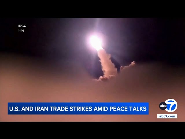 U.S. and Iran trade strikes amid peace talks