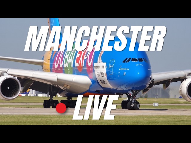Manchester Airport LIVE | Join the conversation! 🔴✈️