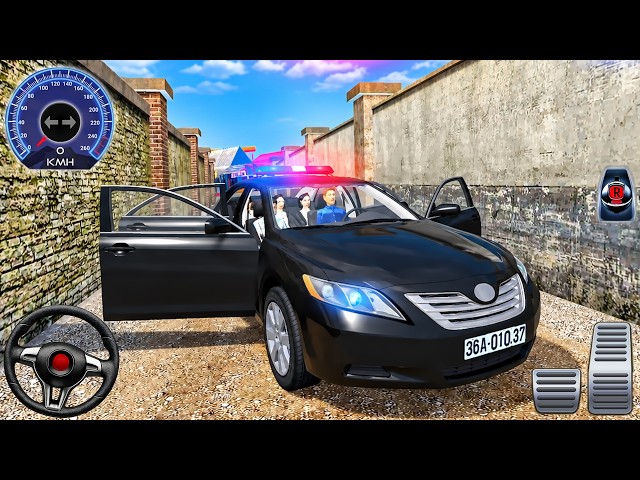 Car Simulator Vietnam - Police car Toyota Camry - Android GamePlay #10