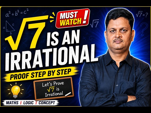 √7 is an Irrational Number 🤯  #mathshorts