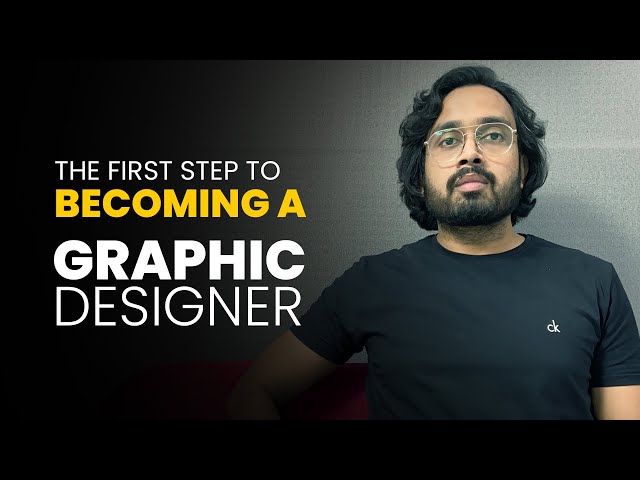First Step to Becoming a Graphic Designer - Hindi Tutorial