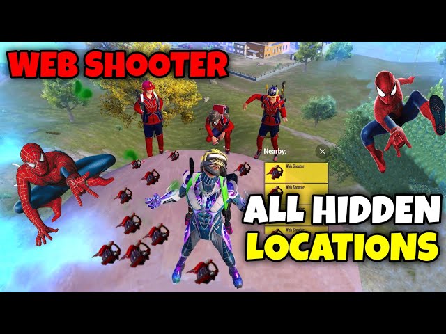 😍SPIDERMAN- NO WAY HOME HIDDEN WEB SHOOTER LOCATIONS😱 YOU SHOULD KNOW🔥