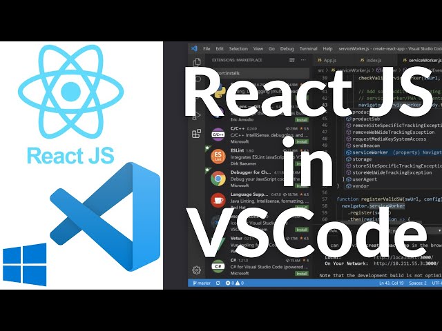 How to Install React JS In Visual Studio Code | How to Run React JS App in VS Code