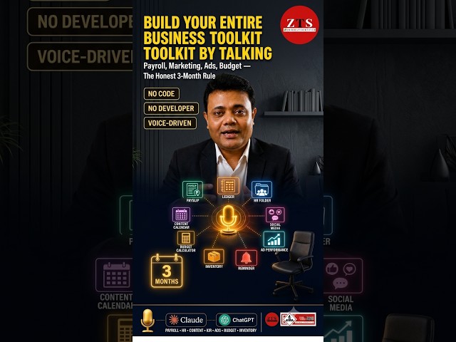 Build Your Entire SME Toolkit by Talking — Payroll, HR, Marketing, Ads, Budget