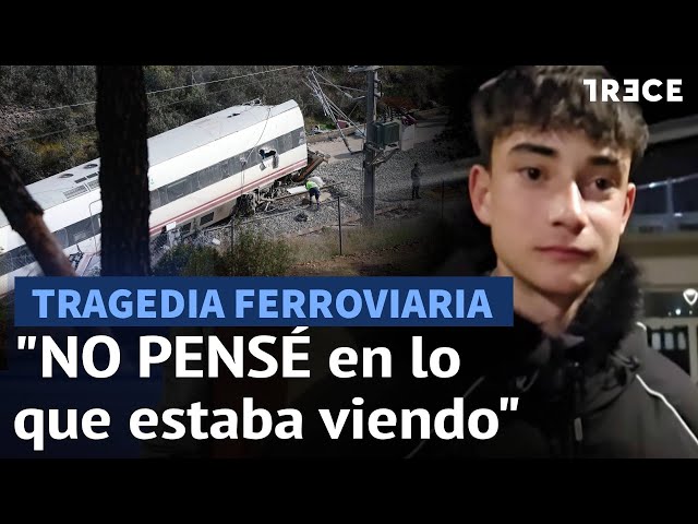 Julio, a resident of Adamuz: "My body became different, I only thought about helping all those pe...