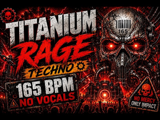 TITANIUM RAGE TECHNO  165 BPM