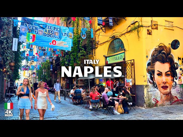Naples, Italy 4K Walking Tour 🇮🇹 | Beautiful Chaos & Street Life | The Most Vibrant City in Italy