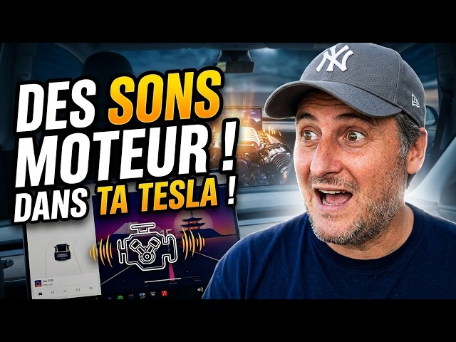 Add engine sounds to your Tesla with Dribe: it's genius!!