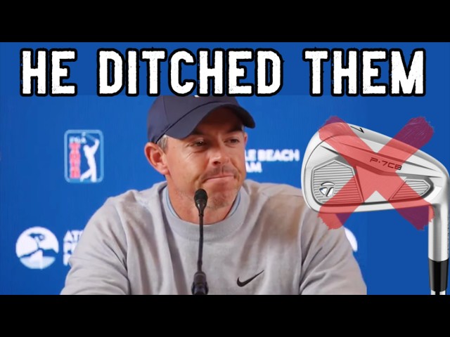 Rory Reveals the "Flaw" in TaylorMade's Cavity Irons... He's Done!