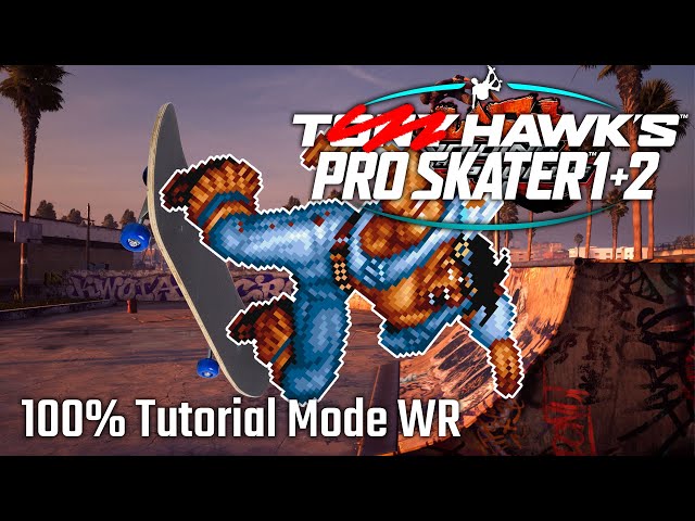 Pro T Hawk Player PERFECTS the Tutorial | Tony Hawk's Pro Skater 1 + 2