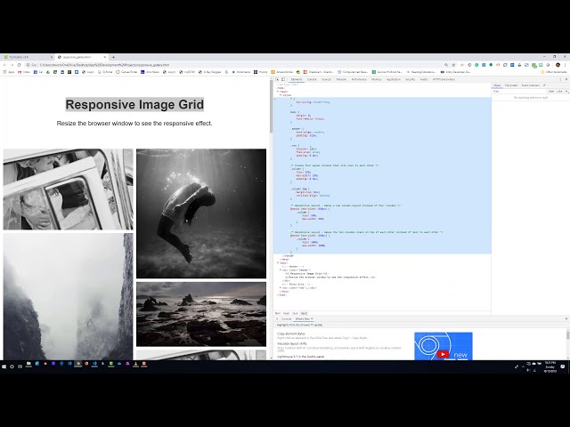 Responsive Image Gallery