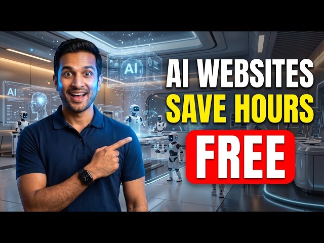 AI Websites That Can Save You Hours Every Week 💡⚡️