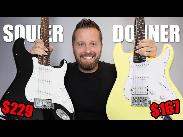 SQUIER AFFINITY vs DONNER - Cheap Stratocaster Comparison!
