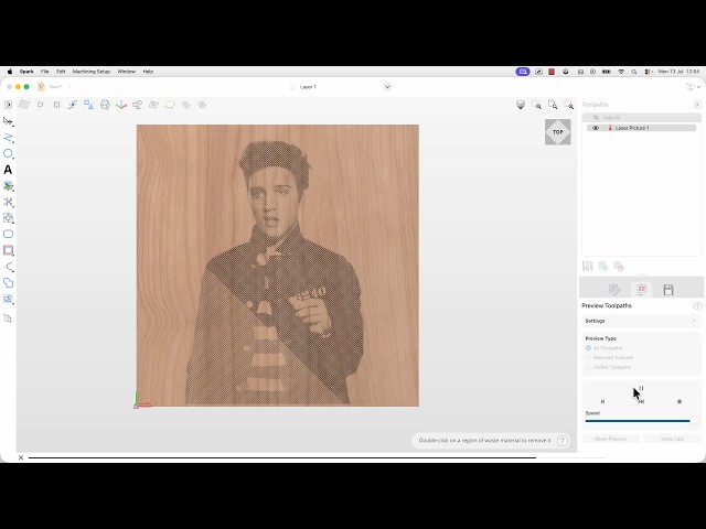 How to use the Laser Picture Toolpath | Laser Toolpaths | Spark Tutorials
