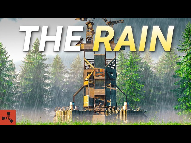 The Rain - The MOST Defendable SOLO Tower Base in Rust 2025