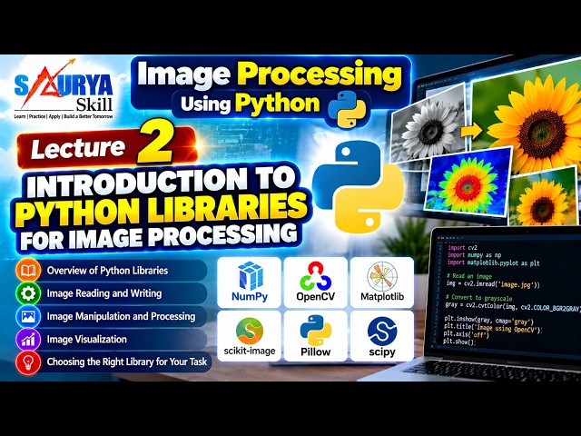 Lecture 2 Introduction to Python Libraries