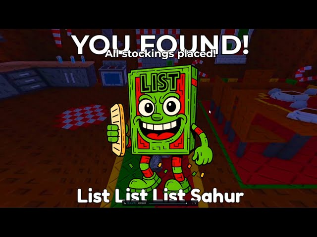 How To Get List List List Sahur (Stocking Locations) In Find the Brainrot [296] Roblox