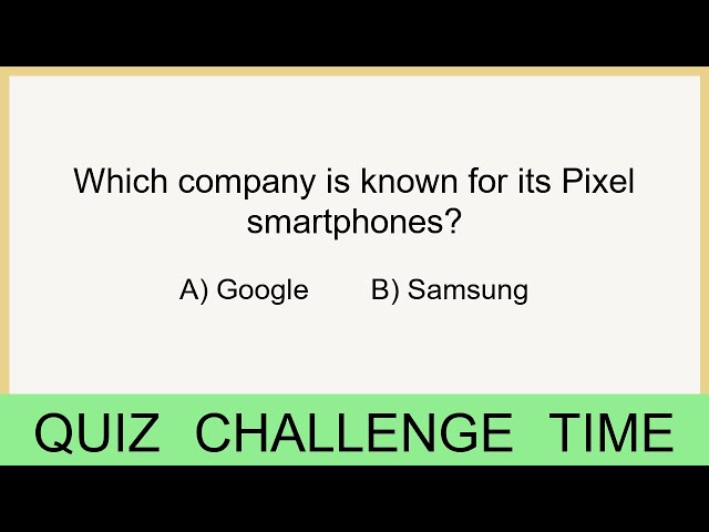 Tech Knowledge Test – 25 Questions