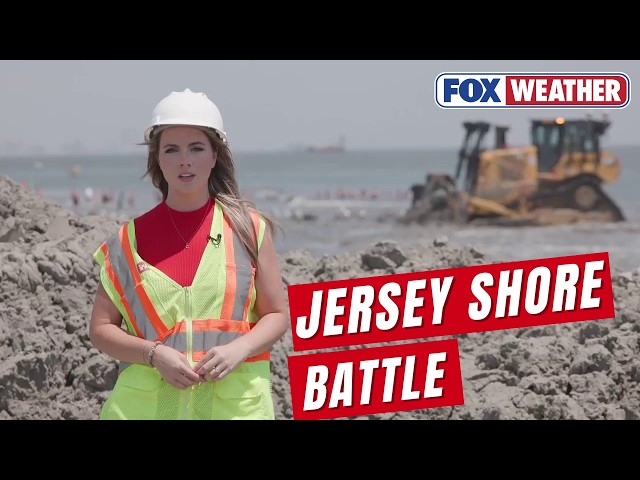 New Jersey Shore Communities Race To Fight Off Beach Erosion Amid Hurricane Season