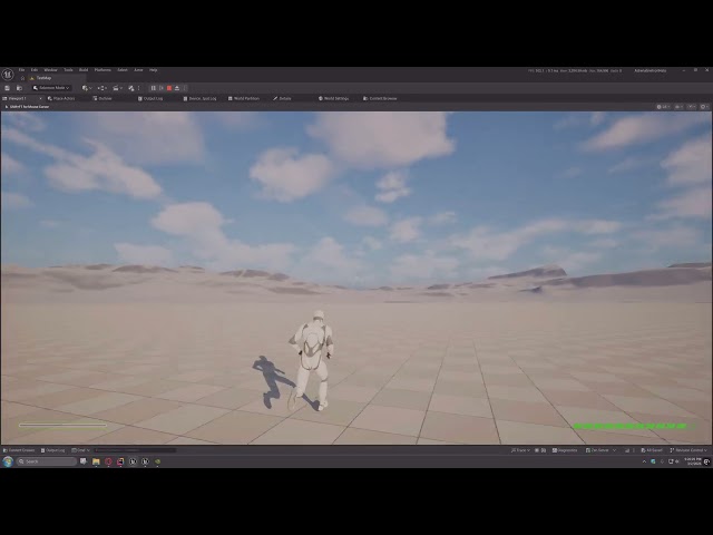 AIH Dev vid 1 - Using Lyra Locomotion - pivot bug, fps view bug, charge melee bug