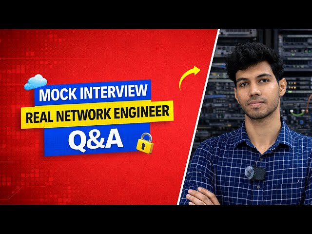 Mock Interview 2025: Real Network Engineer Q&A #networkershome #mockinterview #itinterview #ccie