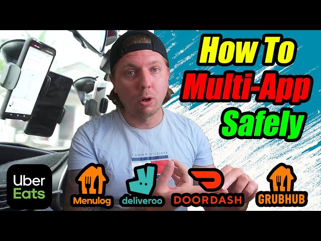 How To Multi App Correctly - Earn More Each Week -Doordash Grubhub Uber Eats Menulog Deliveroo