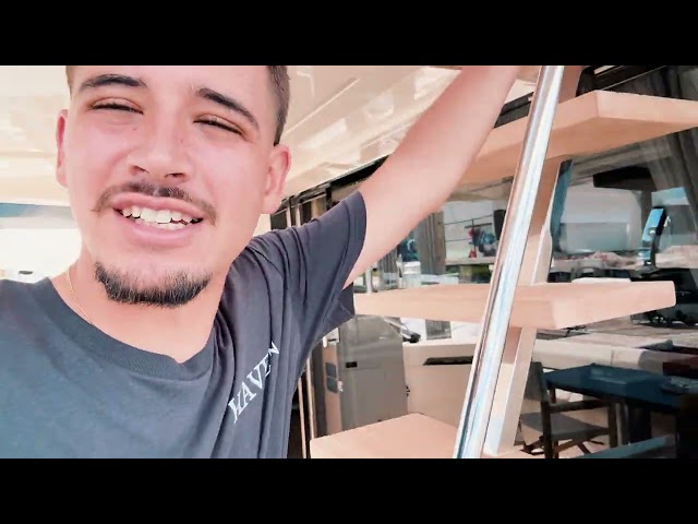 Day in the Life of Captain Andy  driving a 55ft luxury Yacht